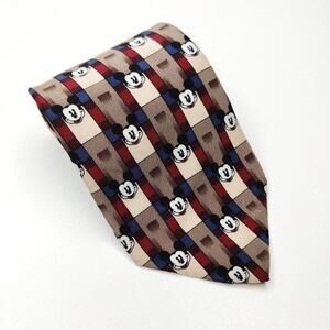 Mickey Mouse tie Balancine Inc. vintage tie 100% silk